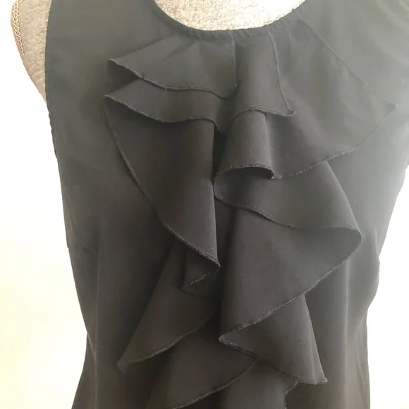 Spense sleeveless open back ruffle in front size medium - Picture 3 of 6